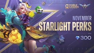 November StarLight Perks | Melissa "Nightwalker" | Mobile Legends: Bang Bang