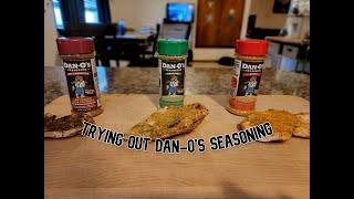 Dan-O's Seasoning. Our thoughts. Taste Test.