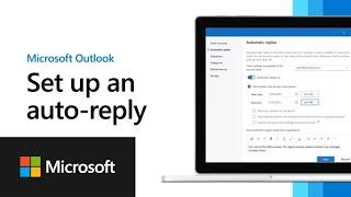 Set up an autoreply in the new Outlook