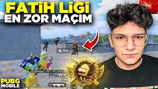 FATİH LİGİ EN ZORLU MAÇIM!!- PUBG MOBİLE