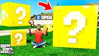 СЕКРЕТНЫЕ ЛАКИ БЛОКИ ИЗ МАЙНКРАФТА В ГТА 5 МОДЫ! LUCKY BLOCKS ОБЗОР МОДА В GTA 5! ИГРЫ ВИДЕО MODS