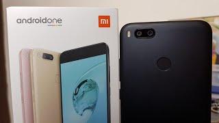 Xiaomi Mi A1 Black Unboxing & Quick Review (Display, Fingerprint Test, Software, Camera, Benchmark)