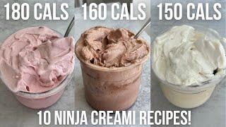 10 Low Calorie Protein Ice Cream Recipes | Ninja Creami