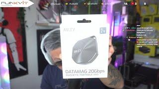 The Funky Kit Show LIVE Ep.321 - CES 2025, MSI DATAMAG Portable SSD, New PC Project Build