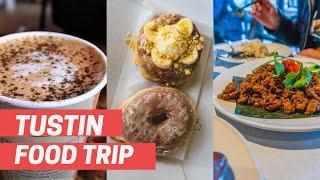 Tustin California FOOD TOUR! BEST Donuts + Tustin Food Breakfast To Lunch!