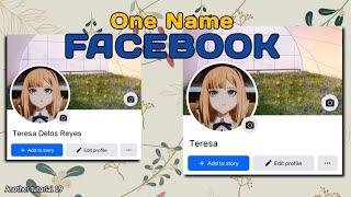 how to one name on facebook | another way (19)