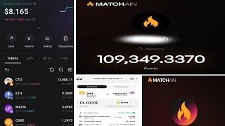 Don't joke with $MATCHAIN | Important task you need to complete