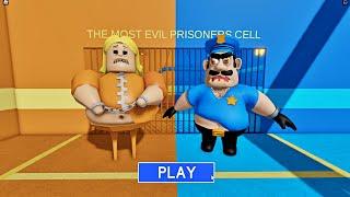 BARRY GIRL VS MR BRUNO FAMILY PRISON RUN! OBBY Full Gameplay #roblox