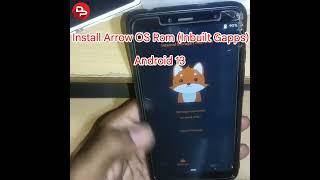 Redmi Y2/S2 Arrow OS (Android 13)