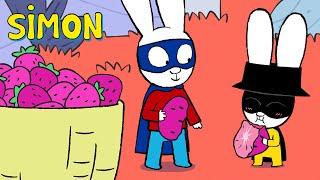 La bataille des fraises  Simon Superlapin | Épisodes Complets 30m S4 | Dessin animé pour enfants