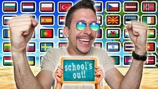 How To Say "SCHOOL'S OUT!" In 39 Different Languages (Part 1)