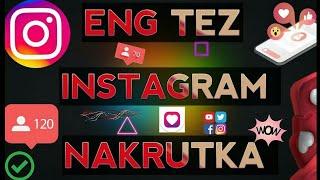 Instagramga tekin nakrutka urish 2024 kuniga 10000 ta obunachi.