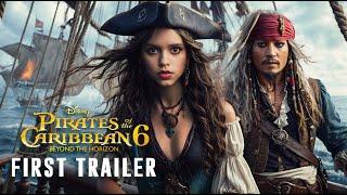 Pirates of the Caribbean 6: Beyond the Horizon - First Trailer | Jenna Ortega, Johnny Depp