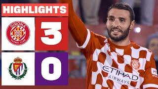 GIRONA FC 3 - 0 REAL VALLADOLID CF I HIGHLIGHTS LALIGA EA SPORTS