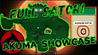 FULL SATORI AKUMA SHOWCASE! | Shindo Life | Shisui Sharingan | Shinboi Life 2 | Roblox |