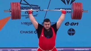 Nooh Dastgir, Commonwealth Gold Medal and New Record 405kg 2022.