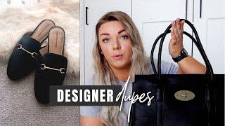 Best Designer Dupes Amazon UK Haul | Gucci, Mulberry, Fendi, Dior, Channel | Louise Henry