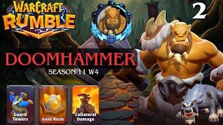 Warcraft Rumble PvP : Orgrim Doomhammer Road 15000+ P2 | S11W4