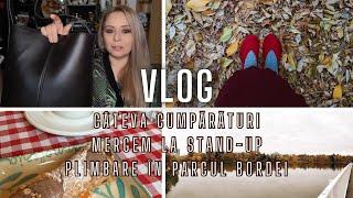 Vlog | prin Primark | mergem la Stand-up | înapoi la Cannoleria | plimbare în parcul Bordei