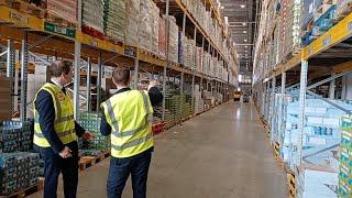 See inside Lidl's newly expanded distribution centre in Mullingar