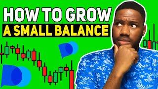 SMALL BALANCE IN BINARY OPTIONS TRADING | Best top strategy for pocket option | Big profit