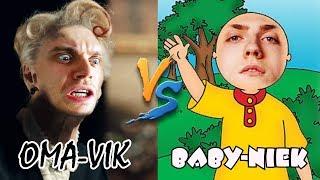 OMA-VIK vs. BABY-NIEK! (Granny Simulator)