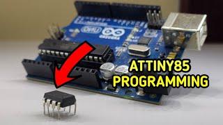 Attiny85 Program and Burn Bootloader using Arduino