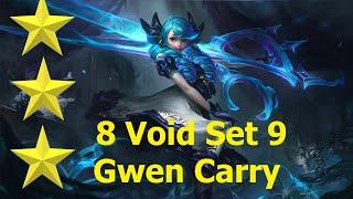 New 8 Void Kaisa +Baron  - 3 Star Gwen| TFT Set 9 comps | Full gameplay |聯盟戰棋 |