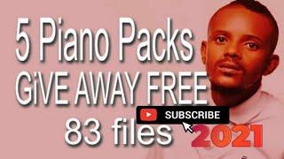 AMAPIANO PACKS FREE 5 Piano Packs GIVE AWAY FREE DOWNLOAD.