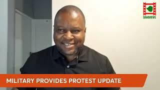 WATCH LIVE: Zimbabwe military provides update on 31 March protest