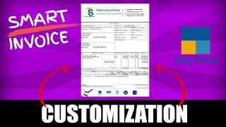 Smart Invoice Customization Tally Prime