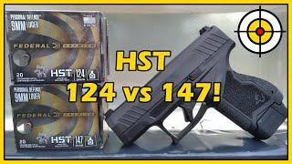 HST Shootout! 124gr vs 147gr 9mm Federal HST Ballistic Gel Test From a Taurus GX4! Which is BEST?