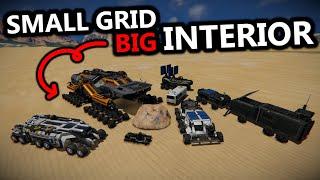 Small Grid Rovers with Interiors: Space Engineers Build Contest #2