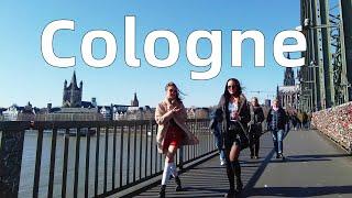 Walk Tour Cologne/Köln Germany 2022 | 4K Virtual City Walking Tour