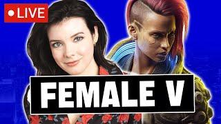 Cherami Leigh on voicing Female V in CYBERPUNK 2077 and reaction to Keanu Reeves