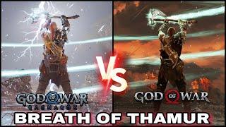 BREATH OF THAMUR | GOD OF WAR VS GOD OF WAR RAGNAROK