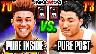 PLAYING VS AN ELITE POST SCORER IN NBA 2K24 COMP PRO AM!