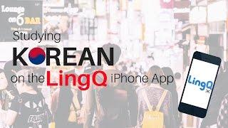 Using LingQ on my iPhone for Korean