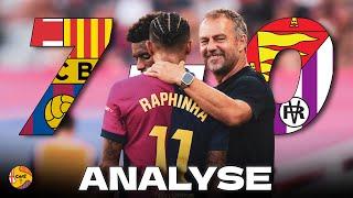 ANALYSE BARÇA  Une masterclass du début à la fin/du mouvement, enfin ! ⎮ Barça 7-0 Valladolid