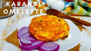 karandi Omelette Recipe | Fluffy Cup Omelette | karandi egg Omelette | Omelette Recipe | Egg Recipe