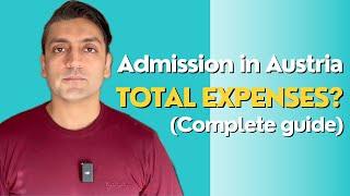 Total expenses to start Study in Austria 