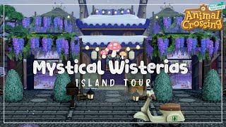 MYSTICAL WISTERIA JAPANESE Island Tour // Kazahana Island // Animal Crossing New Horizons