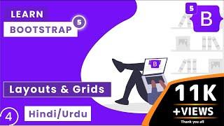 Bootstrap Tutorial In Hindi | Layouts and Grids in Bootstrap | Bootstrap 5 Tutorial In Hindi