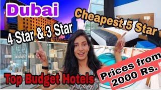 Best Cheapest Hotels in Bur Dubai/ Deira Area / Airbnb / Hostels in Dubai