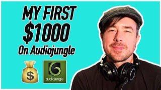 My first $1000 in sales on Audiojungle! Tips and Insights