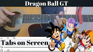 (FREE TAB) Dragon Ball GT Opening | Fingerstyle Guitar Cover