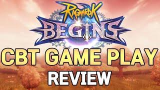 Ragnarok Begins Game Play Review My opinion CBT 라그나로크 비긴즈