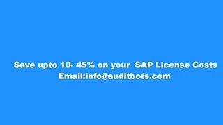 SAP License Management