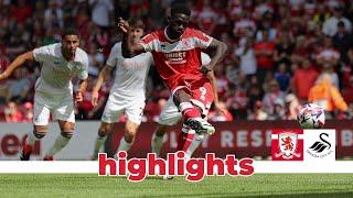 Match Highlights | Boro 1 Swansea City 0 | Matchday 1