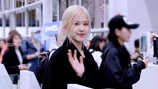 231004 BLACKPINK ROSÉ 블랙핑크 로제 출국 Departure 직캠